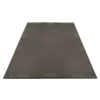 Medium-Duty Ground Protection, 4' x 8', Fiberglass/Polypropylene, Textured, Black Toolneeds Inc.