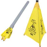 "Wet Floor" Pop-Up Safety Cone, Bilingual with Pictogram Toolneeds Inc.