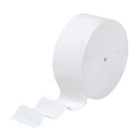 Papier hygi&eacute;nique JRT junior Scott, Rouleau Sans rouleau central, 1 Pli, Longueur 2300', Blanc Toolneeds Inc.