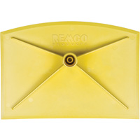 Food Hygiene Scraper, Yellow, 8" W x 11-1/4" L Toolneeds Inc.