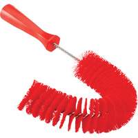Hooked Brush, Medium/Stiff Bristles, 15-1/2" Long, Red Toolneeds Inc.