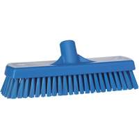 Brosse &agrave; r&eacute;curer pour planchers et murs, Crins Ferme, 12", Polyester, Bleu Toolneeds Inc.