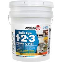 Bulls Eye 1-2-3&reg; Water-Base Primer, 18.9 L, Pail, White Toolneeds Inc.