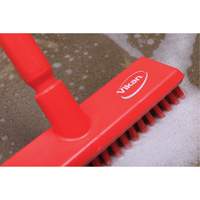 Water-Fed Deck Scrub Brush, X-Coarse Bristles, 10-3/4", Polyester, Green Toolneeds Inc.