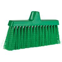 ColorCore Angle Head Broom, Medium Bristles, 10", Polypropylene, Green Toolneeds Inc.