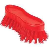 ColorCore Hand Brush, Stiff Bristles, 6" Long, Red Toolneeds Inc.