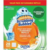 Recharge de tampons pour la brosse pour cuvettes Scrubbing Bubbles Fresh Brush, Recharge Toolneeds Inc.