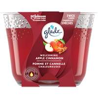 Chandelle &agrave; trois m&egrave;ches Glade, Pomme cannelle Toolneeds Inc.