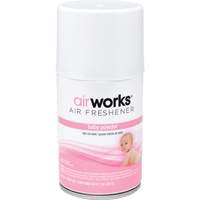 AirWorks&reg; Metered Air Fresheners, Fresh Baby Powder, Aerosol Can Toolneeds Inc.