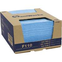 Chiffons de choix pour comptoir SaniWorks, Bleu/Blanc Toolneeds Inc.
