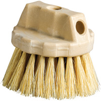 Round Cleaning Brush, 5" L, Tampico Bristles, Beige Toolneeds Inc.