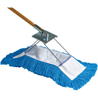 Dust Mop with Frame & Handle, Slip On Style, Yarn, 36" L x 5" W Toolneeds Inc.