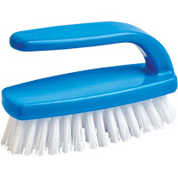 Nail Cleaning Brush, 4" L, Synthetic Bristles, Blue/White Toolneeds Inc.