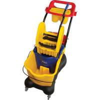 Multifunctional Mop Trolley, Down Press, 9.5 US Gal.(38 Quart), Yellow Toolneeds Inc.