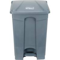 Step-On Garbage Can, Plastic, 12 US gal. Capacity Toolneeds Inc.