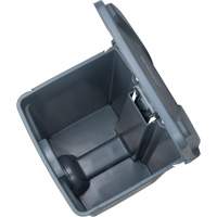 Step-On Garbage Can, Plastic, 12 US gal. Capacity Toolneeds Inc.