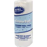 Snow Soft Premium Kitchen Towels, 2 Ply, 85 Sheets/Roll, 8" W, 11" L Toolneeds Inc.