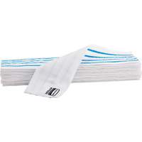 Disposable Mop Pad, Hook and Loop Style, Microfibre, 18" L x 4" W Toolneeds Inc.