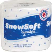 Papier hygi&eacute;nique de premi&egrave;re qualit&eacute; Snow Soft, 2 Pli, 600 Feuilles/Rouleu, Longueur 145', Blanc Toolneeds Inc.
