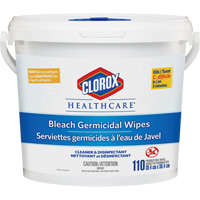 Healthcare&reg; Disinfecting Bleach Wipes, 110 Count Toolneeds Inc.