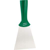 Handle-Mounted Stainless Steel Scraper, Green, 4" W x 8" L Toolneeds Inc.