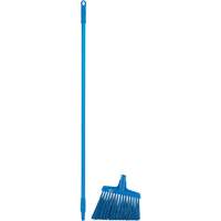Angle Broom Head with Handle, X-Coarse Bristles, 12", Polyester, Blue Toolneeds Inc.
