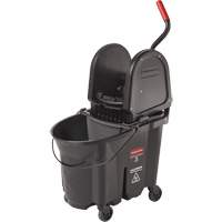 Wavebrake&reg; Bucket & Wringer, Down Press, 8.75 US Gal.(35 Quart), Black Toolneeds Inc.