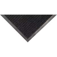 Tapis &agrave; nervures doubles, Essuie-pieds/grattoir, 2' x 3' x 1/4", Charbon Toolneeds Inc.