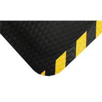 Hog Heaven Mat, Diamond, 4-4/5' x 8' x 7/8", Black/Yellow, Nitrile Toolneeds Inc.