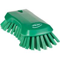 Brosse &agrave; main, Soies Tr&egrave;s ferme, Longueur de 9-1/10", Vert Toolneeds Inc.