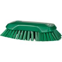 Brosse &agrave; main, Soies Tr&egrave;s ferme, Longueur de 9-1/10", Vert Toolneeds Inc.