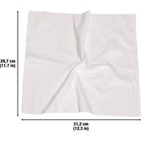 Chiffons lavables pour le nettoyage, Microfibre, Blanc Toolneeds Inc.