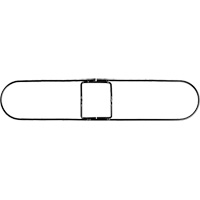 Cadre pour vadrouille &agrave; &eacute;pousseter Clipper, 24", M&eacute;tal Toolneeds Inc.