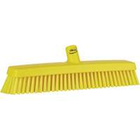 T&ecirc;te de balai-brosse, Crins Fin/Ferme, 16-1/2", Polyester/Polypropyl&egrave;ne, Jaune Toolneeds Inc.