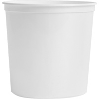 Food Storage Container, Plastic, 2 L Capacity, White Toolneeds Inc.