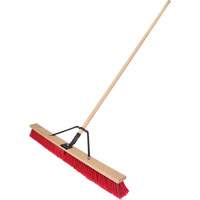 Push Broom with Braced Handle, 36", Medium, PVC Bristles Toolneeds Inc.