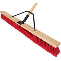 Push Broom with Braced Handle, 36", Medium, PVC Bristles Toolneeds Inc.