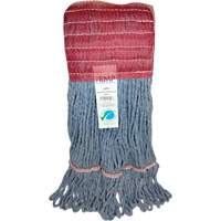 Wide-Band Mop Head, Antimicrobial/Floor Finishing/Specialty, Cotton/Rayon/Synthetic, Loop Style Toolneeds Inc.