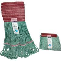 Wide-Band Mop Head, Antimicrobial/Floor Finishing/Specialty, Cotton/Rayon/Synthetic, Loop Style Toolneeds Inc.
