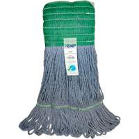Wide-Band Mop Head, Antimicrobial/Floor Finishing/Specialty, Cotton/Rayon/Synthetic, Loop Style Toolneeds Inc.