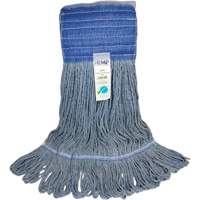 Wide-Band Mop Head, Antimicrobial/Floor Finishing/Specialty, Cotton/Rayon/Synthetic, Loop Style Toolneeds Inc.