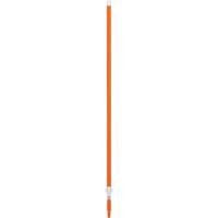 Manche, Balai/Brosse/Vadrouille &agrave; &eacute;pousseter/Support &agrave; tampon/Grattoir/Raclette/Vadrouille humide, Orange, T&eacute;lescopique, 62" - 109-2/5" lo Toolneeds Inc.