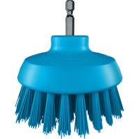 HyDrive Round Drill Brush, Extra Stiff Bristles, 3-1/10" Long, Blue Toolneeds Inc.