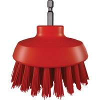 HyDrive Round Drill Brush, Extra Stiff Bristles, 3-1/10" Long, Red Toolneeds Inc.