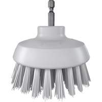 HyDrive Round Drill Brush, Extra Stiff Bristles, 3-1/10" Long, White Toolneeds Inc.