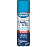 Nettoyant tout usage Pro Line Crazy Clean, 19 oz., Canette a&eacute;rosol Toolneeds Inc.