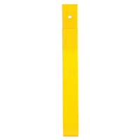 Poteau de garde-corps, Acier, 10-3/4" lo x 24" h, Jaune Toolneeds Inc.