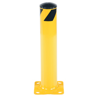 Butoir de s&eacute;curit&eacute;, Acier, 24" h x 4,5" la, Jaune Toolneeds Inc.