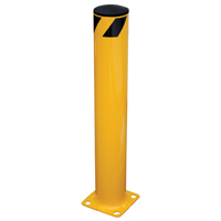 Butoir de s&eacute;curit&eacute;, Acier, 36" h x 5,5" la, Jaune Toolneeds Inc.