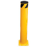 Butoir de s&eacute;curit&eacute;, Acier, 36" h x 5,5" la, Jaune Toolneeds Inc.